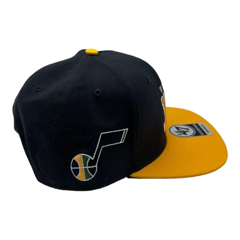 NWT 47 Brand Captain‎ Utah Jazz NBA Basketball Snapback Adjustable Hat Cap